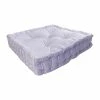 The Big One® Tufted Velvet Floor Cushion Blue