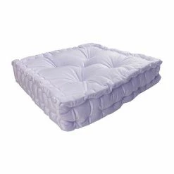 The Big One® Tufted Velvet Floor Cushion Blue -The Big One shop unnamed file 552