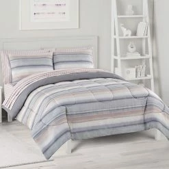The Big One® Xavier Neutral Stripe Reversible Comforter Set With Sheets -The Big One shop unnamed file 574
