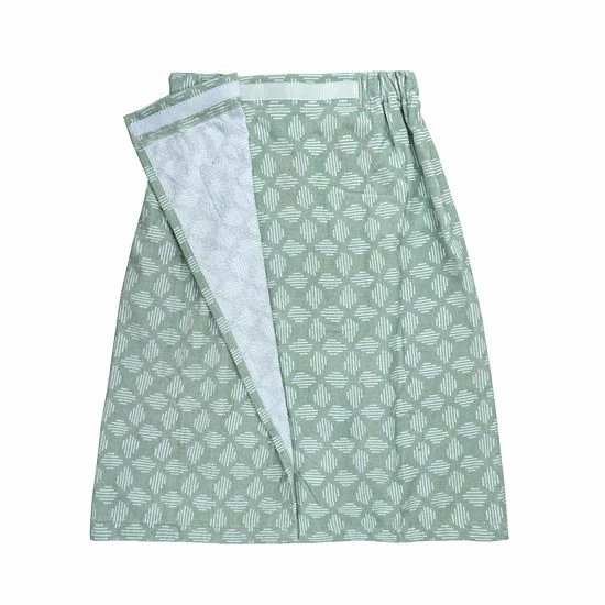 The Big One® Printed Bath Wrap Plus Gray Diamond 5 The Big One® Printed Bath Wrap Plus Gray Diamond - Image 5