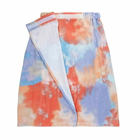 The Big One® Printed Bath Wrap Plus Gray Diamond 6 The Big One® Printed Bath Wrap Plus Gray Diamond - Image 6