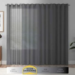 The Big One® 2-pack Eclipse Odette Room Darkening Draftstopper Window Curtain Set Linen -The Big One shop unnamed file 637
