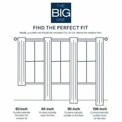 The Big One® 2-pack Eclipse Odette Room Darkening Draftstopper Window Curtain Set Linen -The Big One shop unnamed file 639