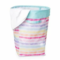 The Big One® Stripe Laundry Hamper Rainbow -The Big One shop unnamed file 659
