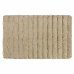 The Big One® Faux Fur Memory Foam Bath Rug Linen -The Big One shop unnamed file 677