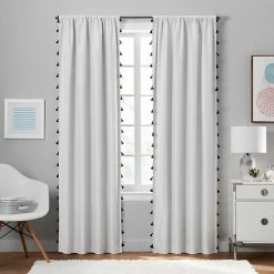 The Big One Kids™ 2-pack Tassel Blackout Window Curtains