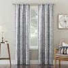 The Big One® Set Of 2 Kentfield Medallion Room Darkening Window Curtain Panels Gray