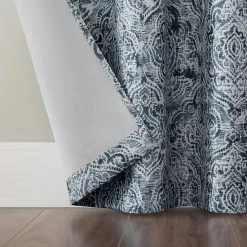 The Big One® Set Of 2 Kentfield Medallion Room Darkening Window Curtain Panels Gray -The Big One shop unnamed file 776