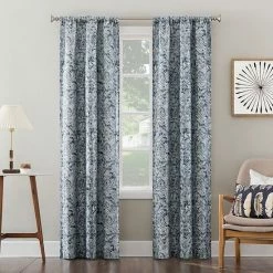 The Big One® Set Of 2 Kentfield Medallion Room Darkening Window Curtain Panels Gray -The Big One shop unnamed file 780