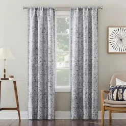 The Big One® Set Of 2 Kentfield Medallion Room Darkening Window Curtain Panels Gray -The Big One shop unnamed file 781