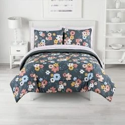 The Big One® Kiera Floral Plush Reversible Comforter Set With Sheets