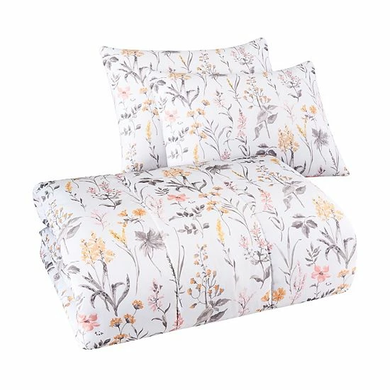 The Big One® Stephanie Floral Reversible Comforter Set With Sheets And Decorative Pillows 4 The Big One® Stephanie Floral Reversible Comforter Set With Sheets And Decorative Pillows - Image 4