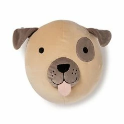 The Big One Kids™ Tan Pug Squishy Critter Throw Pillow