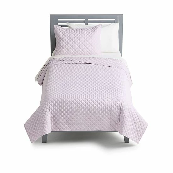 The Big One Kids™ Garment Washed Quilt Set With Shams Cameo Blue 1 The Big One Kids™ Garment Washed Quilt Set With Shams Cameo Blue