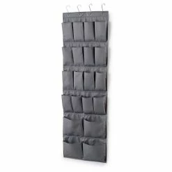 The Big One® Over The Door Shoe Organizer Gray -The Big One shop unnamed file 898