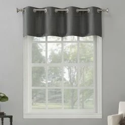 The Big One® Raiden Solid Grommet Curtain Valance Rust -The Big One shop unnamed file 921