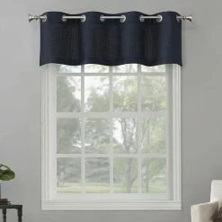 The Big One® Raiden Solid Grommet Curtain Valance Rust -The Big One shop unnamed file 922