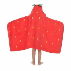 The Big One® Strawberry Hooded Bath Wrap -The Big One shop unnamed file 946