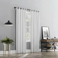 The Big One® 2-Pack Kentfield Tab Top Room Darkening Curtain White -The Big One shop unnamed file 972