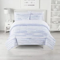 The Big One® Arya Stripe Plush Reversible Comforter Set With Sheets